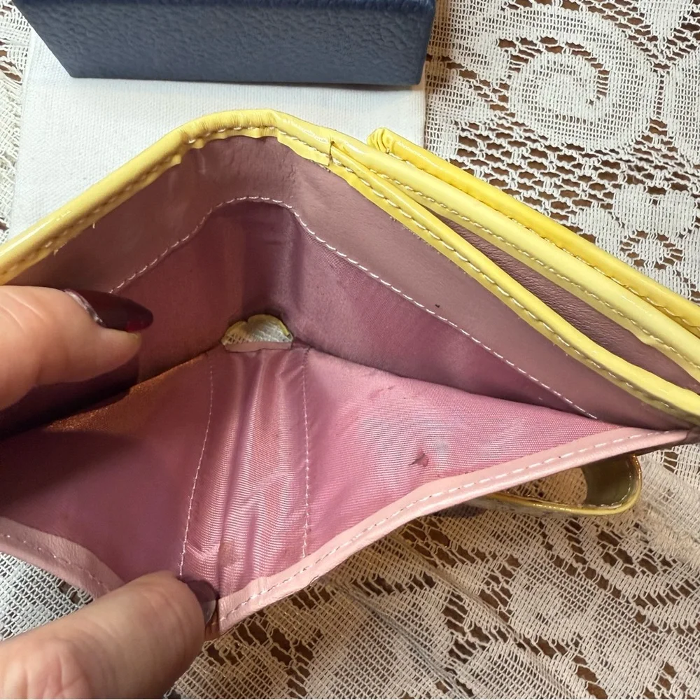 Dior Pink Trotter Print with Yellow Trim
